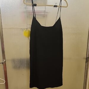 Elegant Black Slip Dress